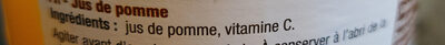 Jus de pomme trouble 1l