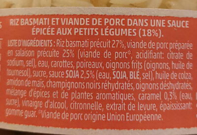 Porc saveur caramel bocal 300g 