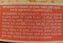 Porc saveur caramel bocal 300g 
