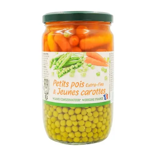Petits pois & carottes 660g