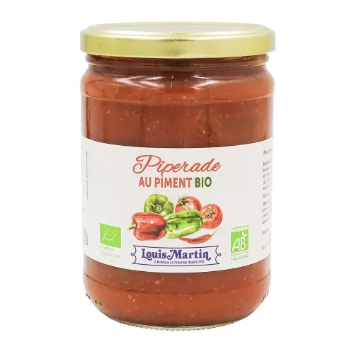 Piperade au piment bio 520g