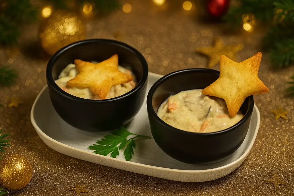 Cassolette de ris de veau & pleurotes