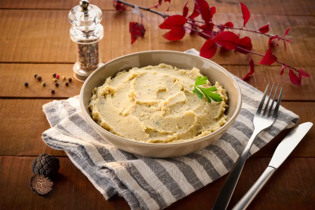 Purée de pommes de terre à la truffe