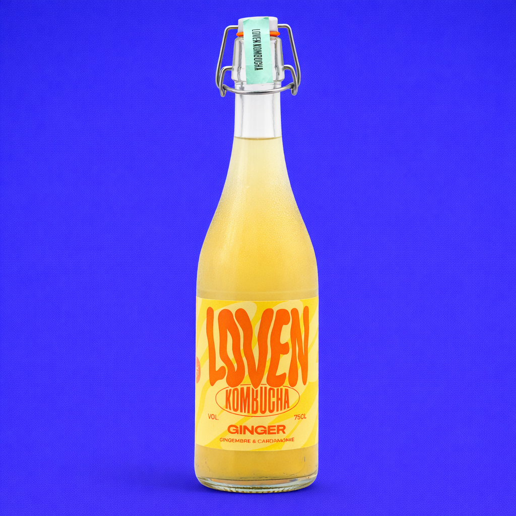 Kombucha ginger - 75cl