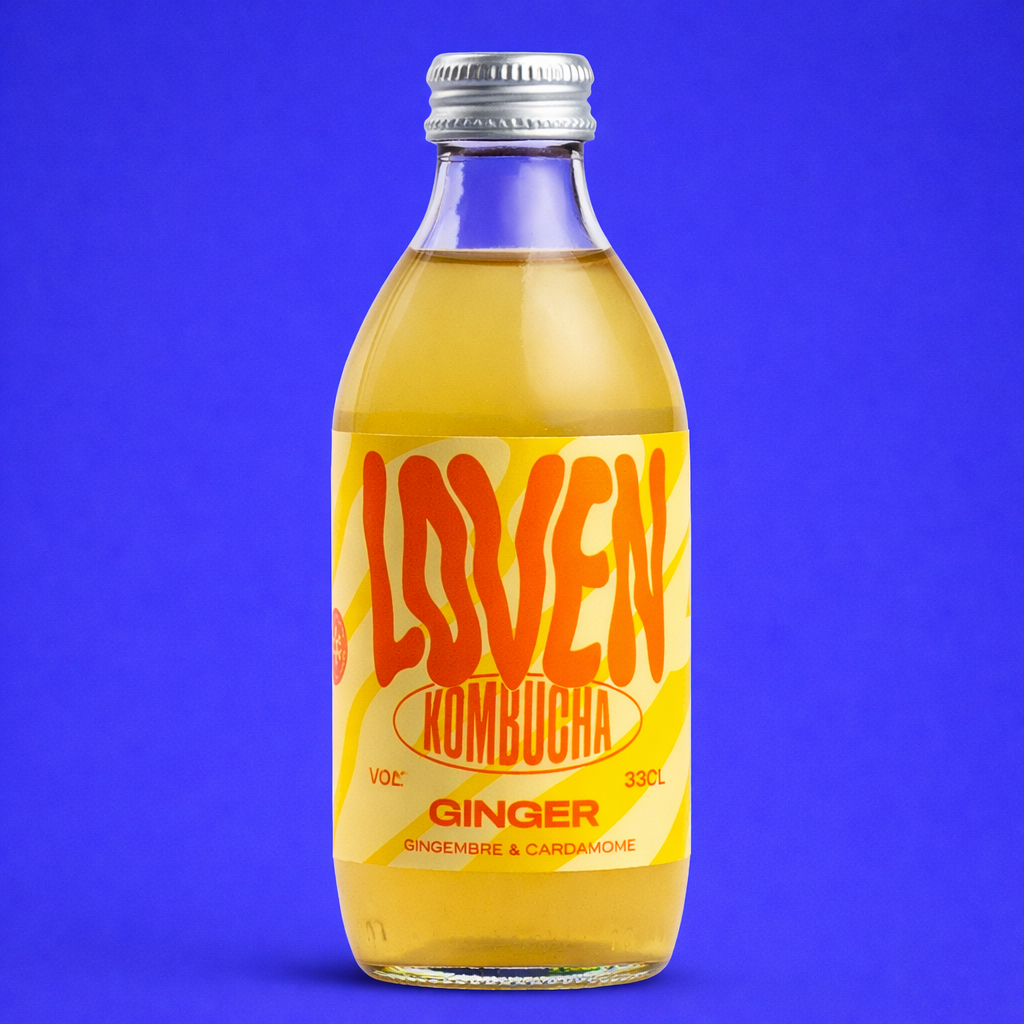 Kombucha ginger - 33 cl