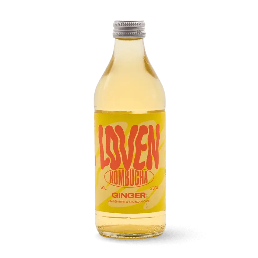 Kombucha ginger - 33 cl