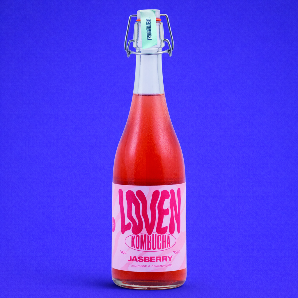 Kombucha jasberry - 75 cl