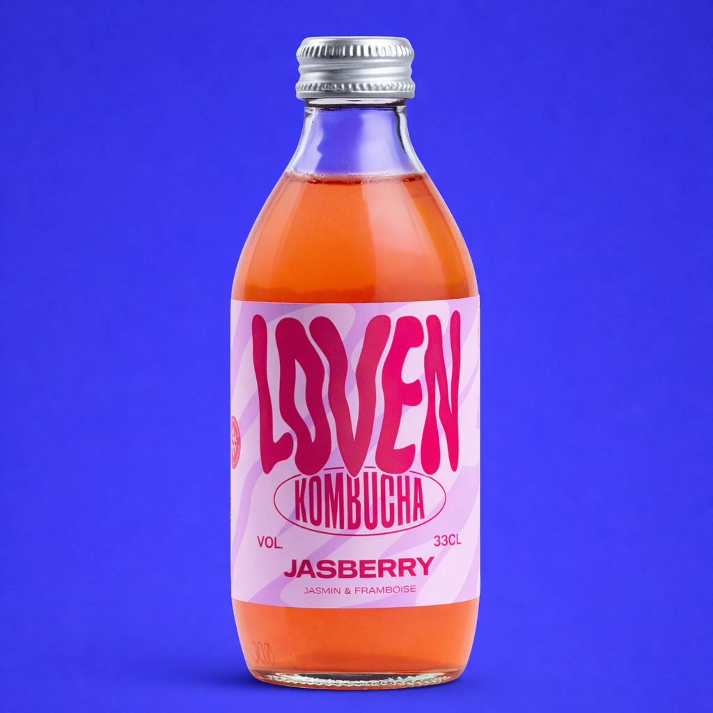 Kombucha jasberry - 33 cl