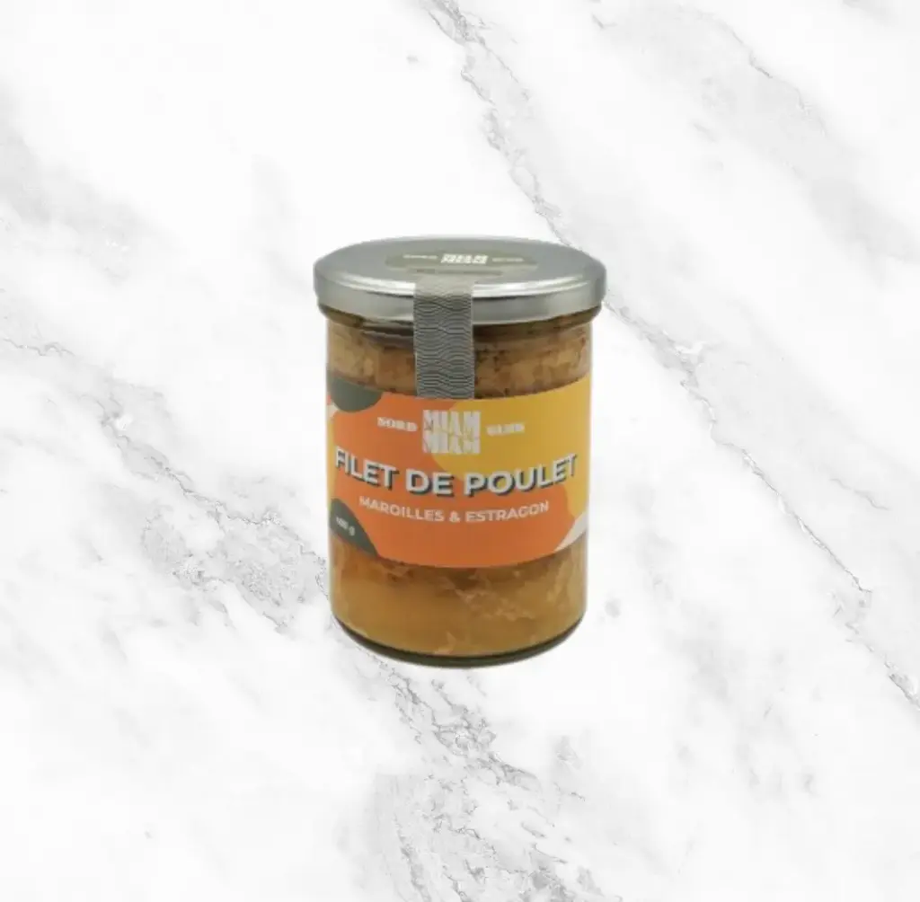 Filet de poulet, maroilles, estragon Nord Miam Miam