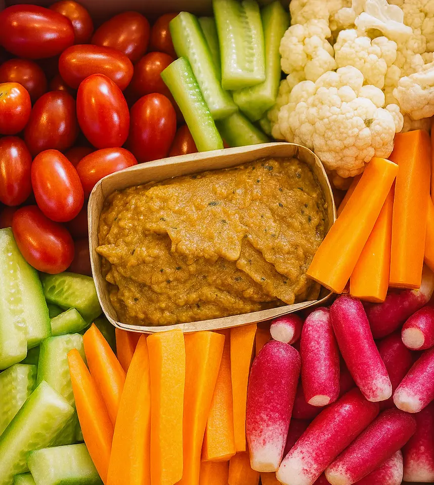 Box tartinable légumes + tapenade tomate / olive