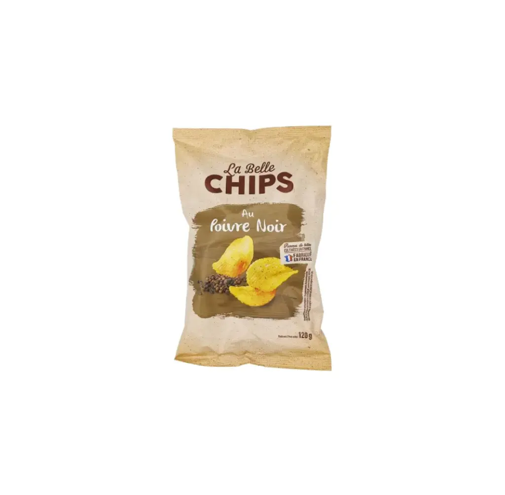 Chips poivre noir 120g