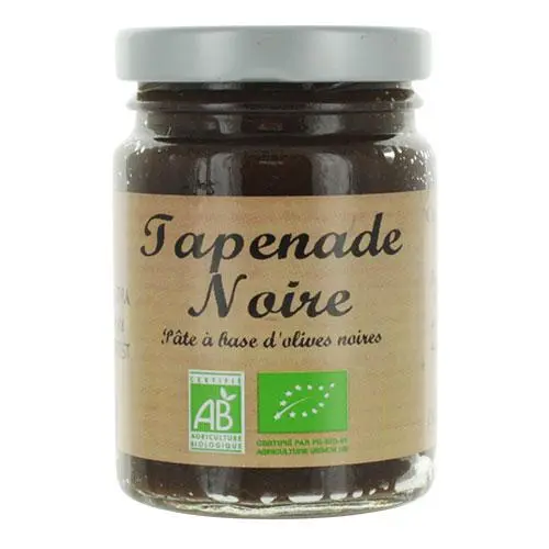 Tapenade noire bio 90g
