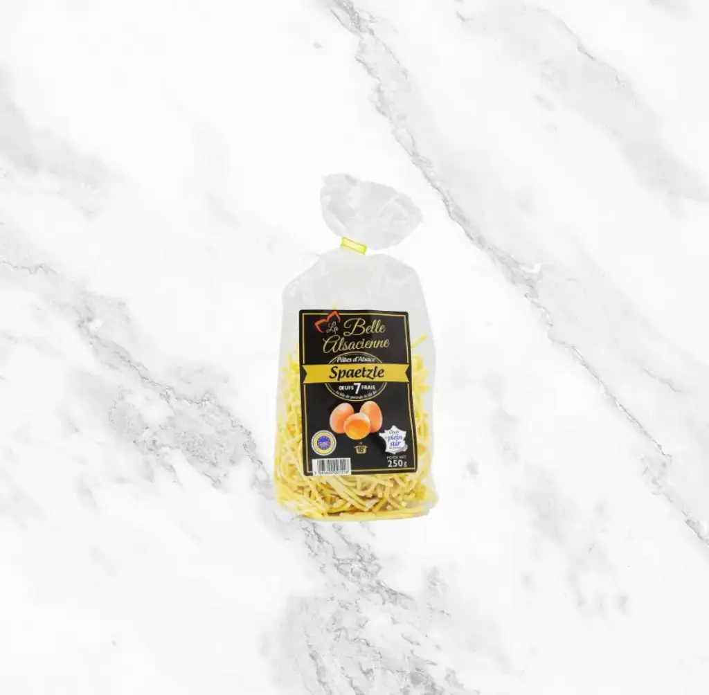 Pâtes d'Alsace aux œufs Spaetzle 250g
