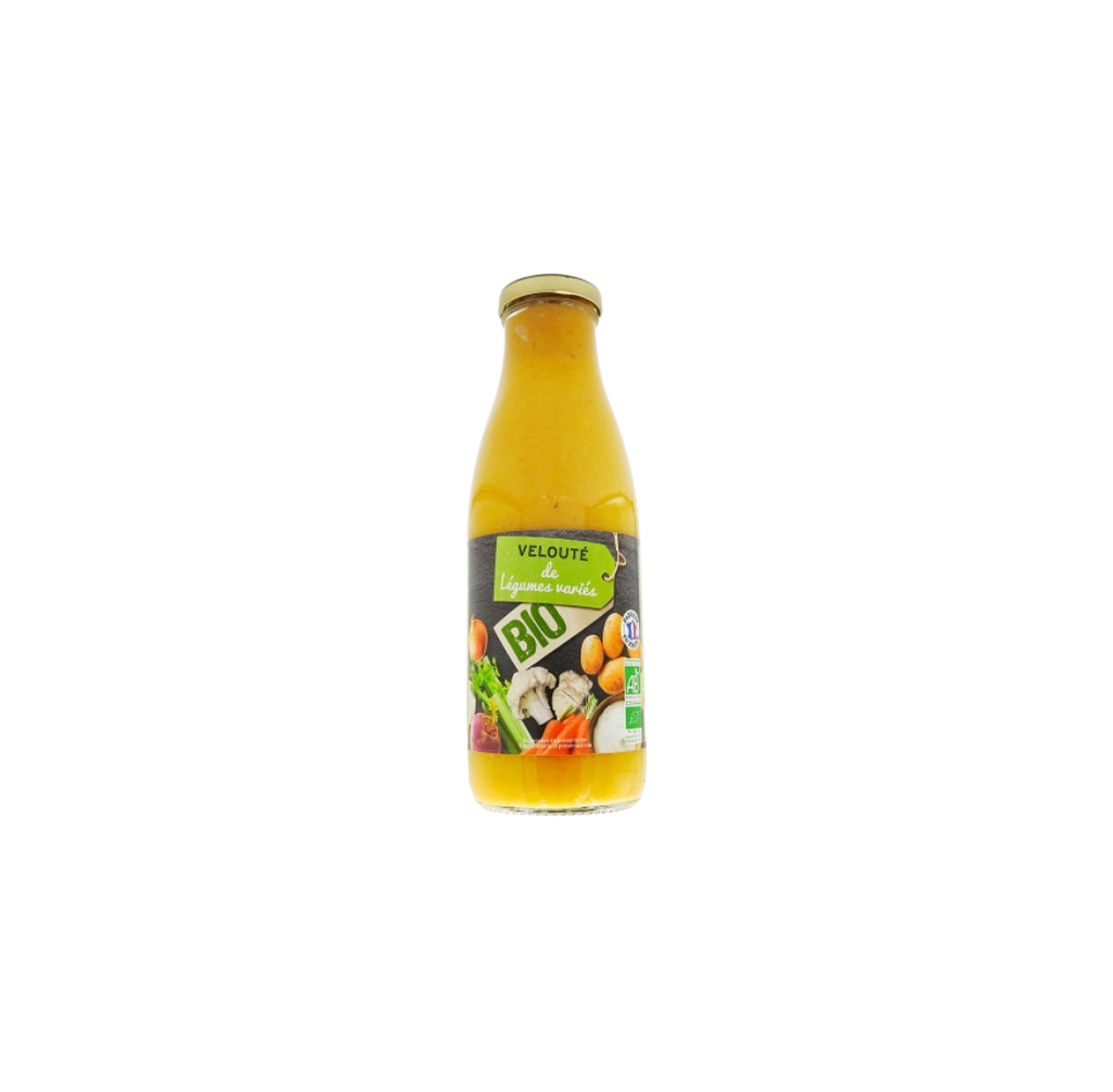 Velouté de légumes variés bio 74cl
