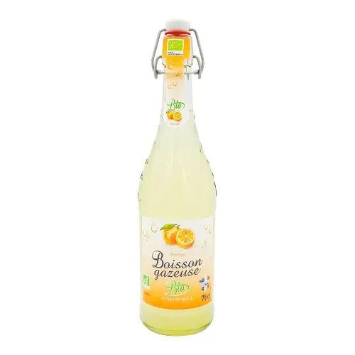 Boisson gazeuse orange bio 75cL