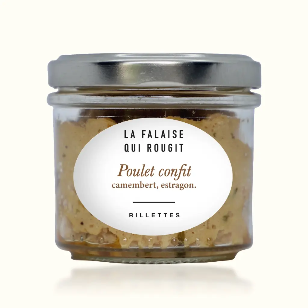 Rillettes de poulet confit 