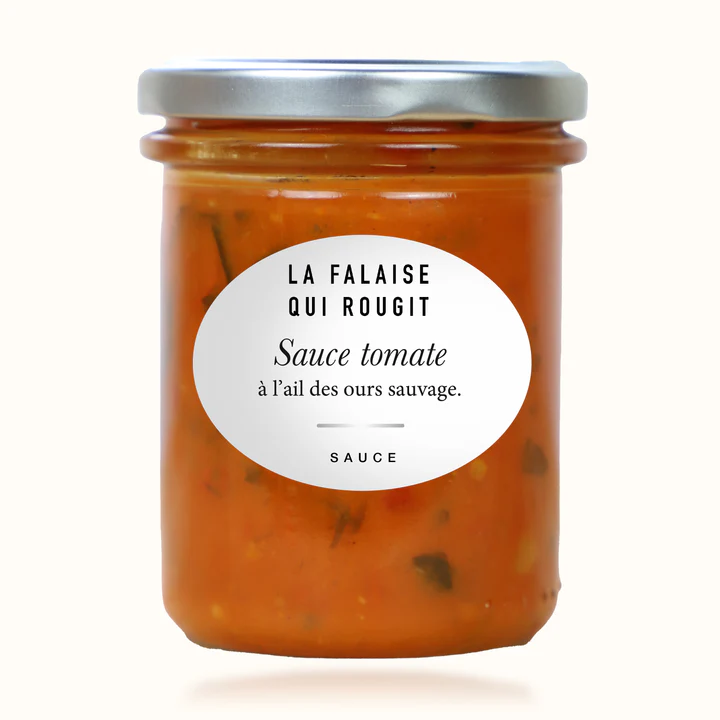 Sauce tomate ail des ours sauvage