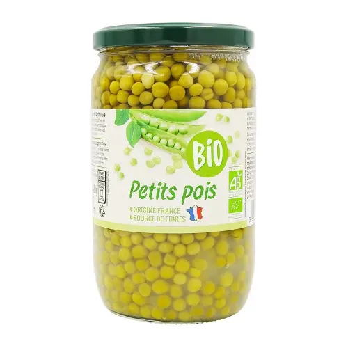 Petits pois extra fin 660g