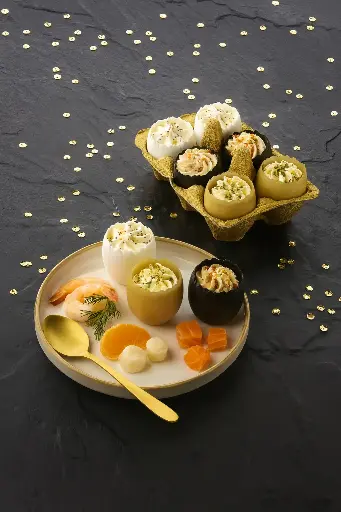 Oeufs de Noël (les 6)