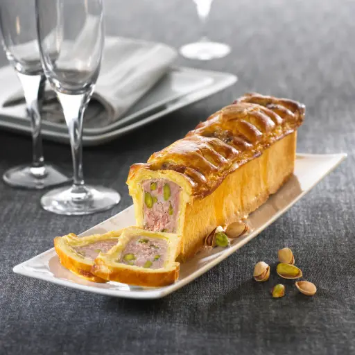 Mini pâté croûte pistache (+/- 500g)