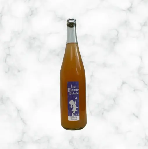 Jus de pomme rhubarbe 75cl