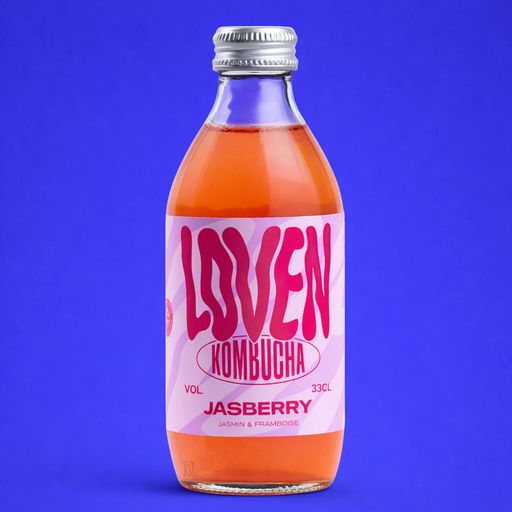 Kombucha jasberry - 33 cl