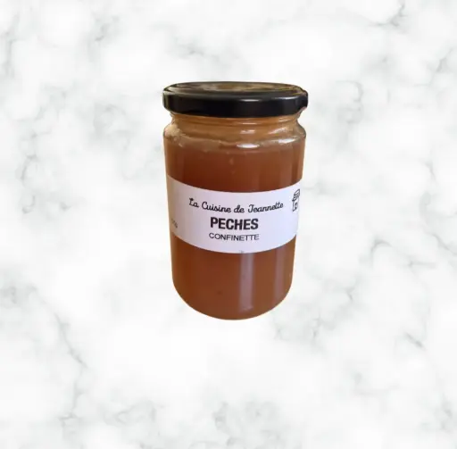 Confiture pêches Jeannette