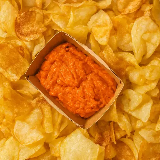 Box tartinable chips + tapenade tomate / olive