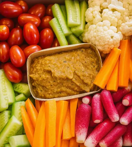 Box tartinable légumes + houmous