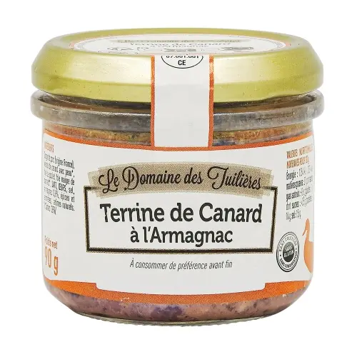 Terrine de canard à l'armagnac 90g