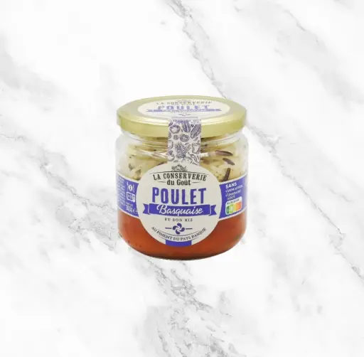 Poulet basquaise bocal 300g