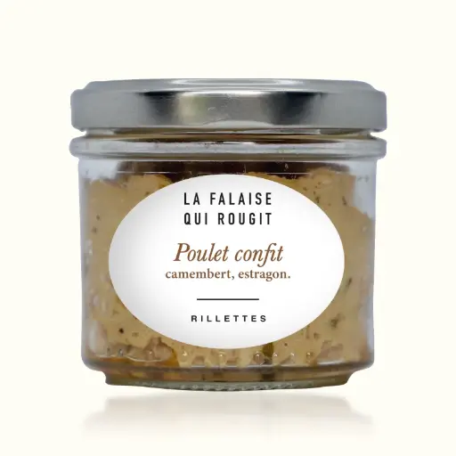 Rillettes de poulet confit 