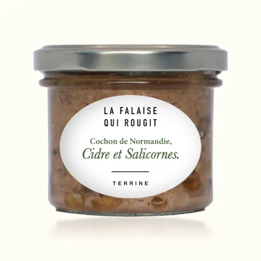 Terrine de cochon cidre et salicornes