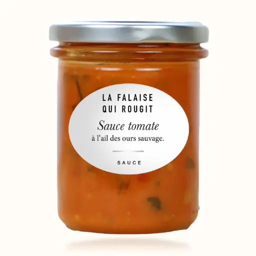 Sauce tomate ail des ours sauvage